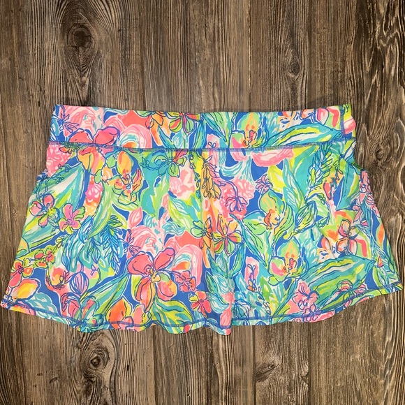 💜 SOLD 💜 Lilly Pulitzer Alia Skort Surf Gypsy - Picture 6 of 9